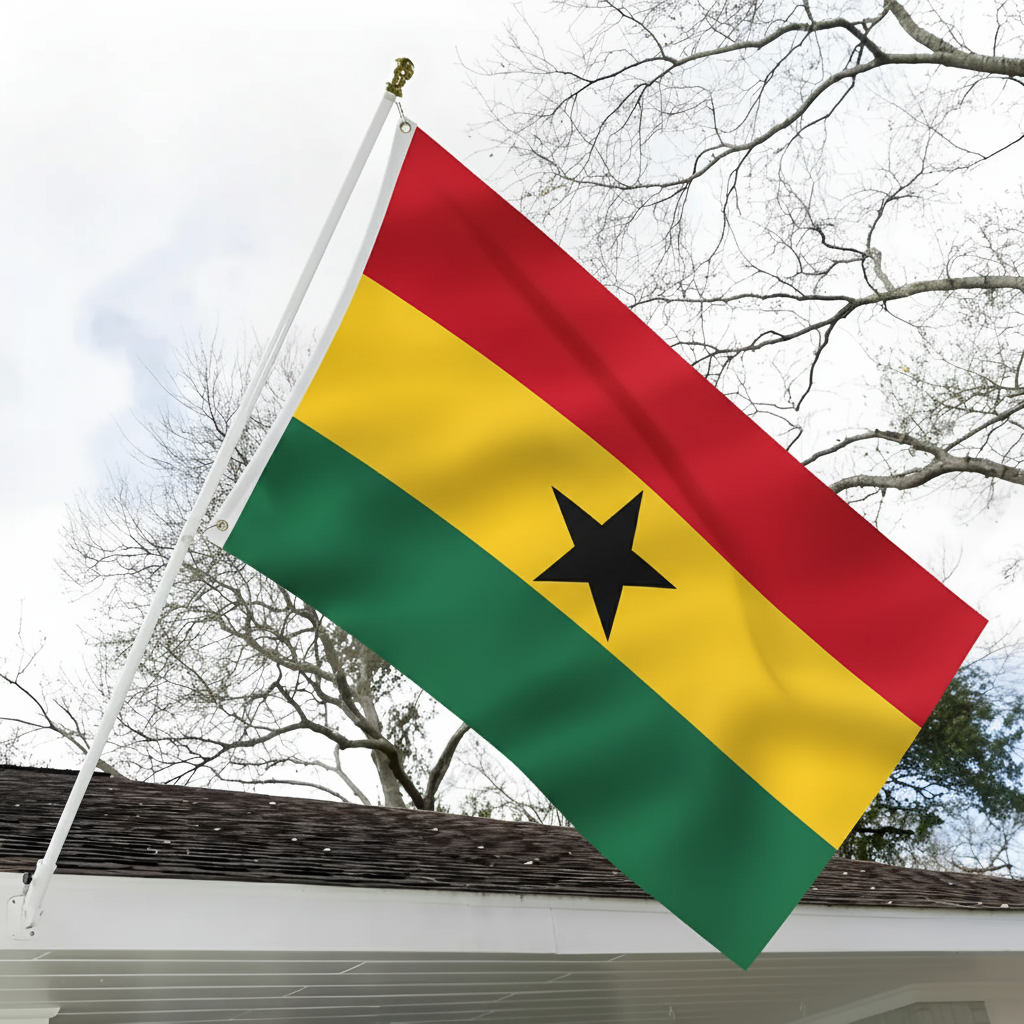Official FIFA 2026 Ghana Flag
