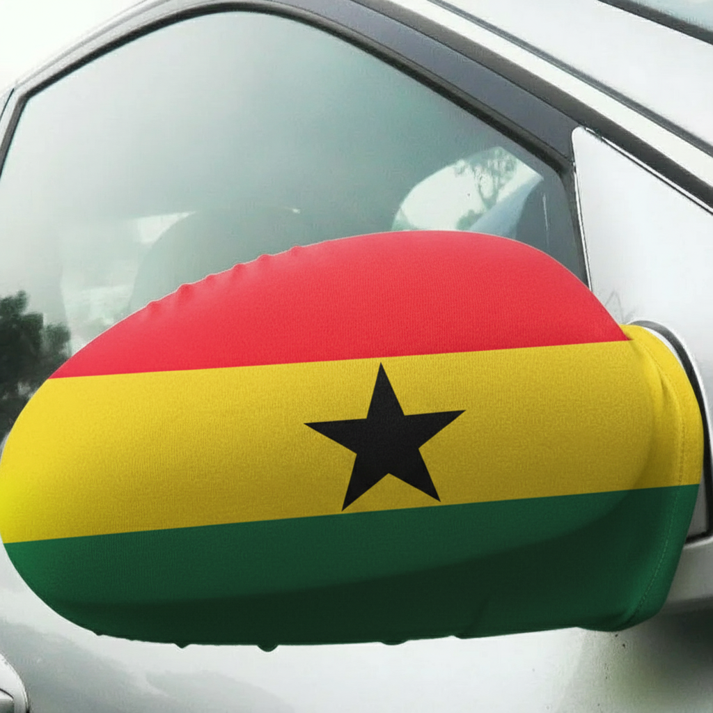Official FIFA 2026 Ghana Car Mirror Flag