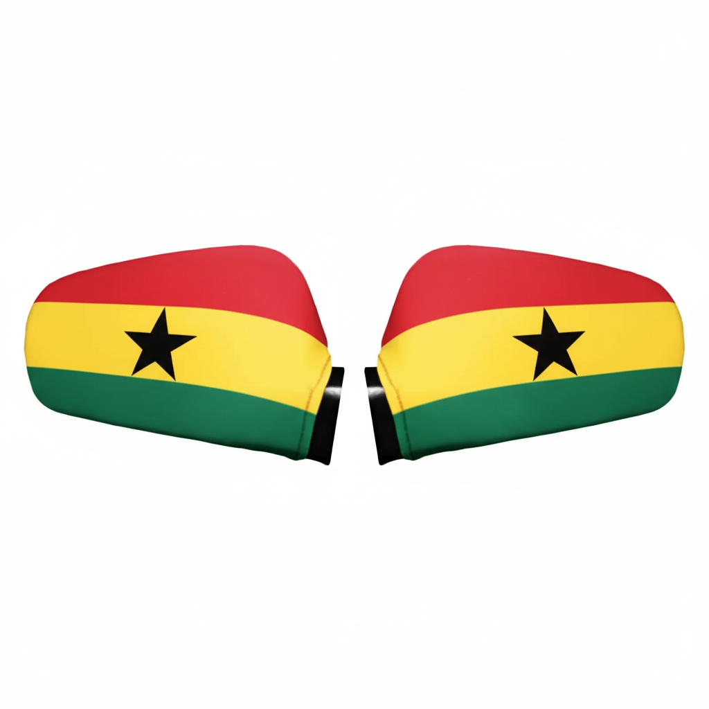 Official FIFA 2026 Ghana Car Mirror Flag