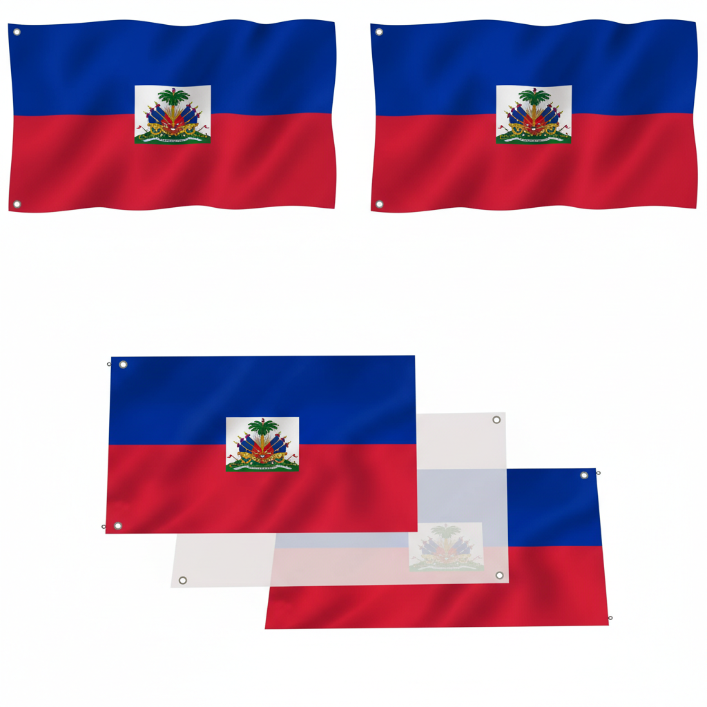 Official FIFA 2026 Haiti Flag