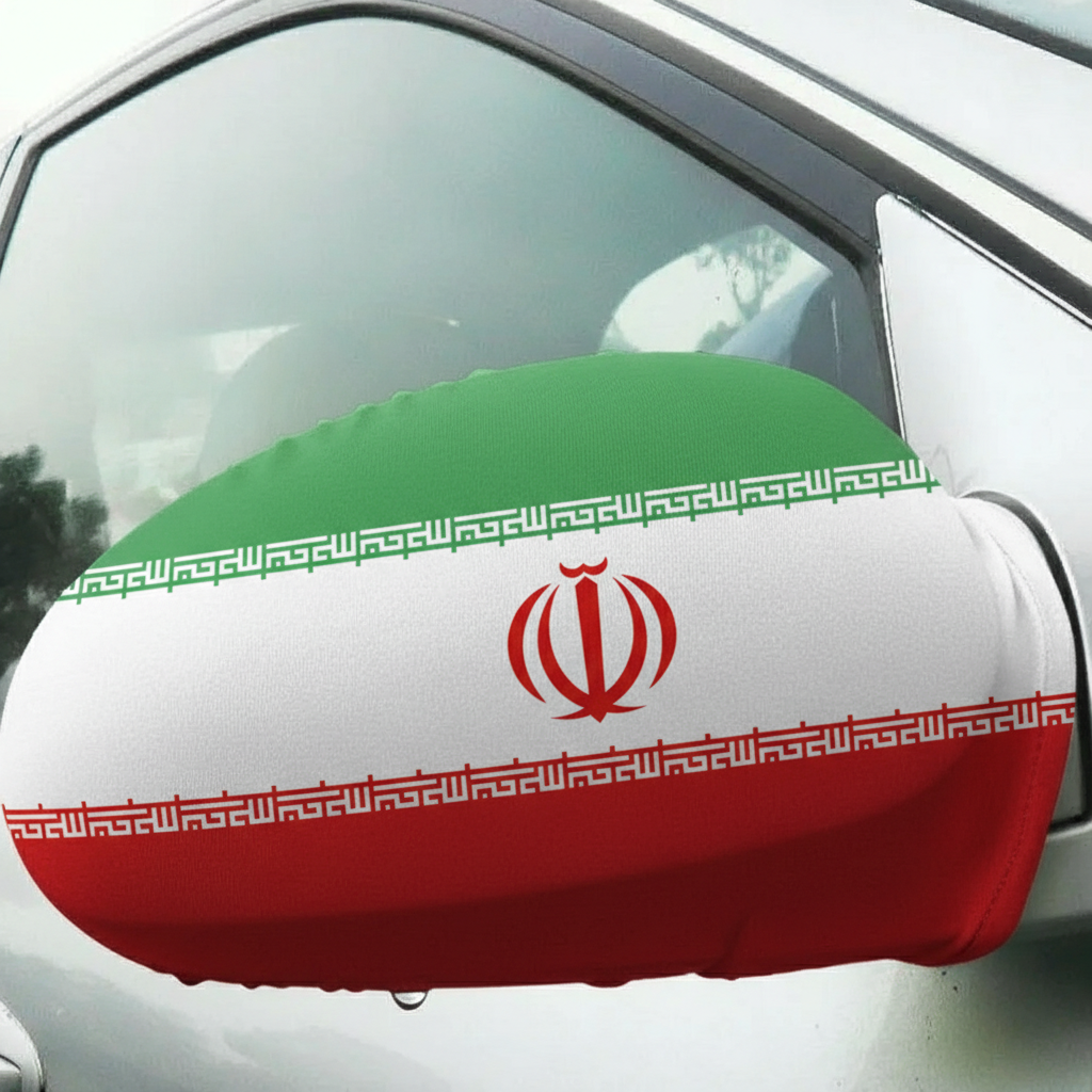 Official FIFA 2026 Iran Car Mirror Flag