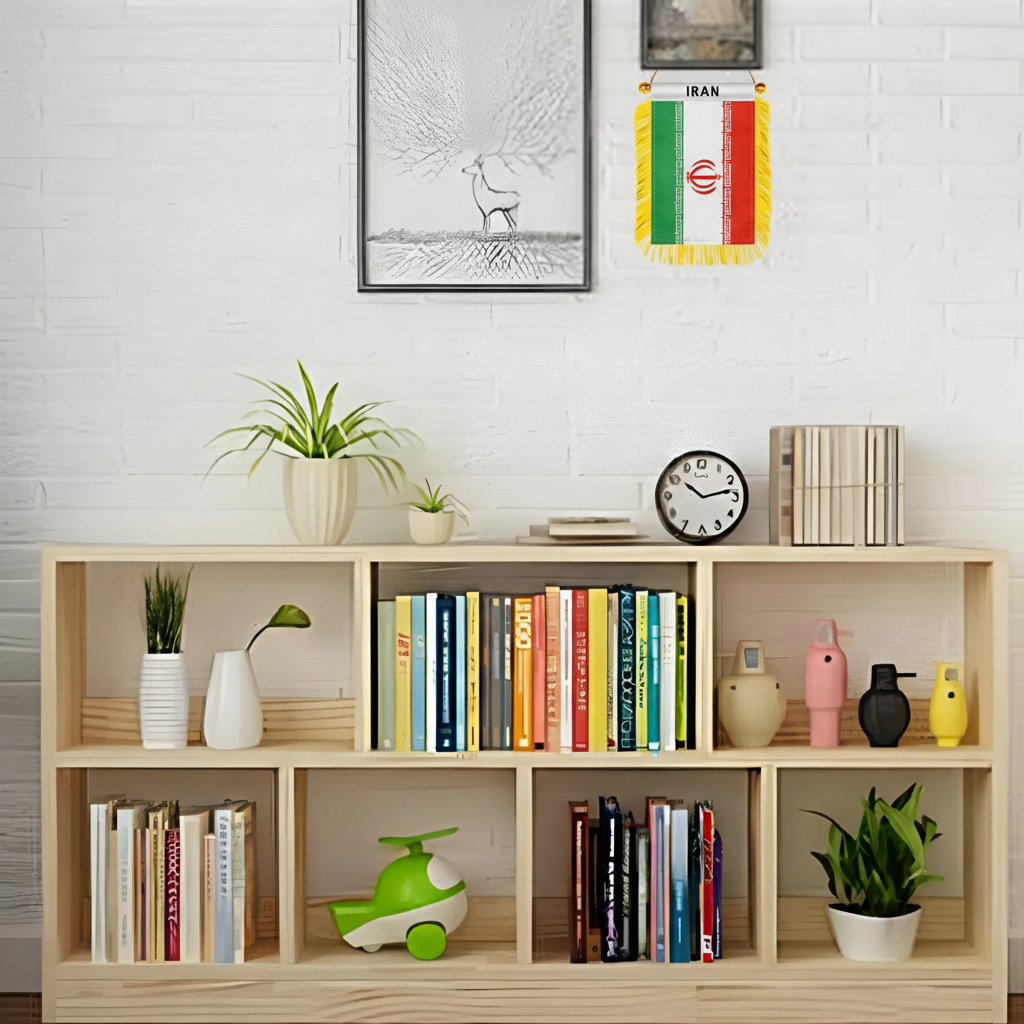 Official FIFA 2026 Iran Car Window Mini Decorative Flag