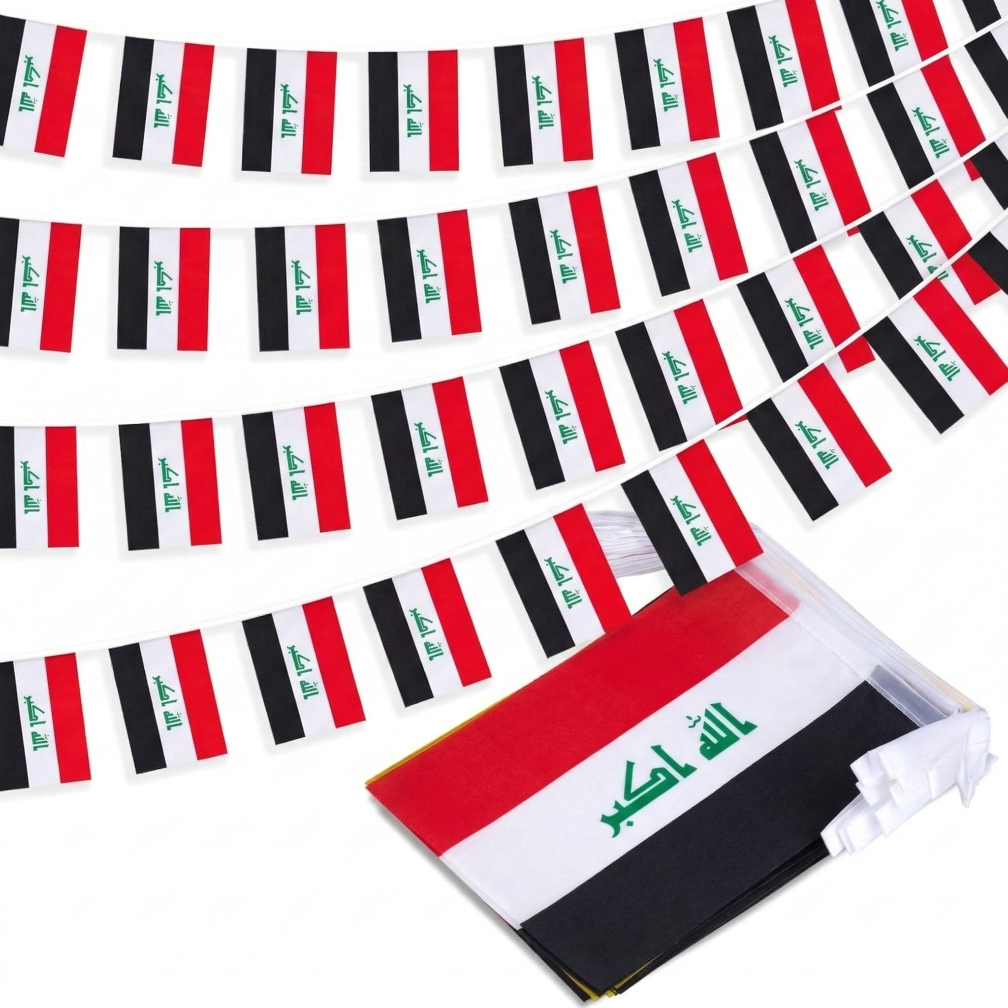 Official FIFA 2026 Iraq Flag Banner
