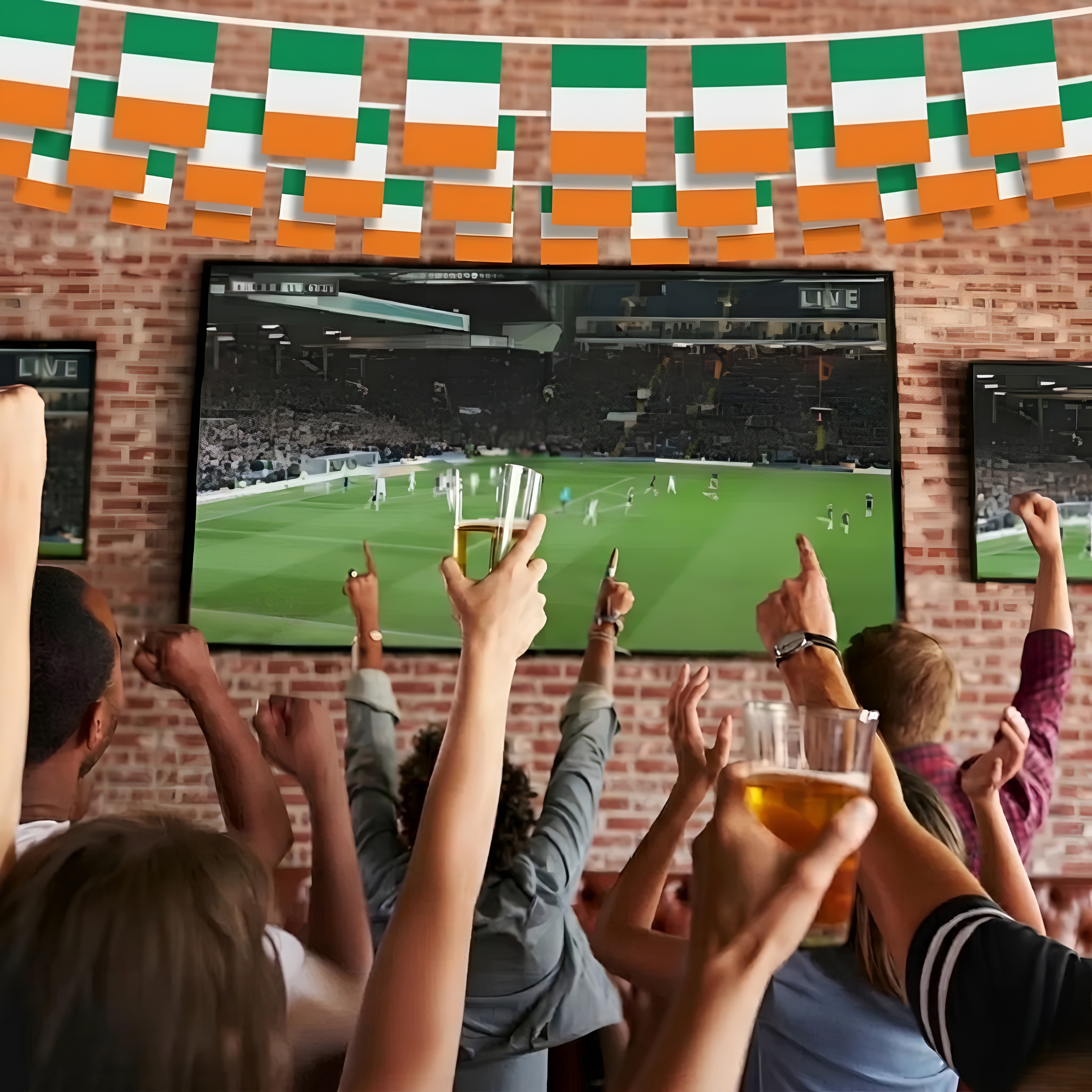 Official FIFA 2026 Ireland Flag Banner