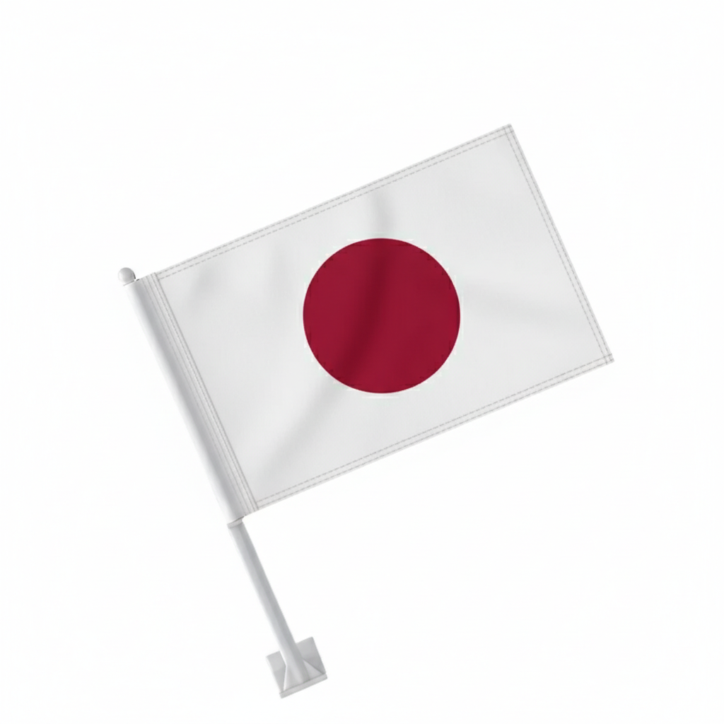 Official FIFA 2026 Japan Car Flag