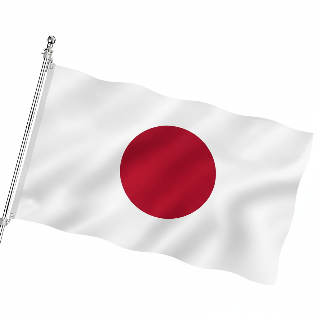 Official FIFA 2026 Japan Flag