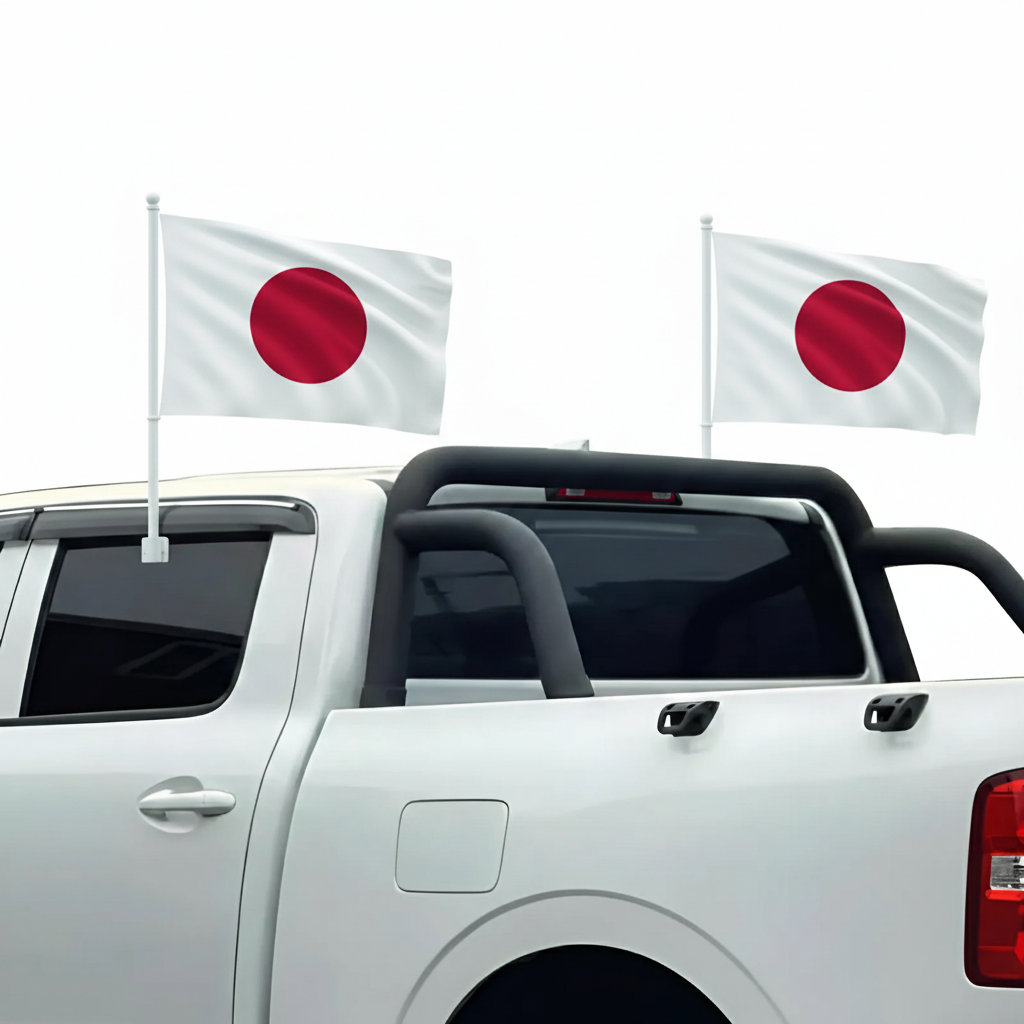 Official FIFA 2026 Japan Car Flag