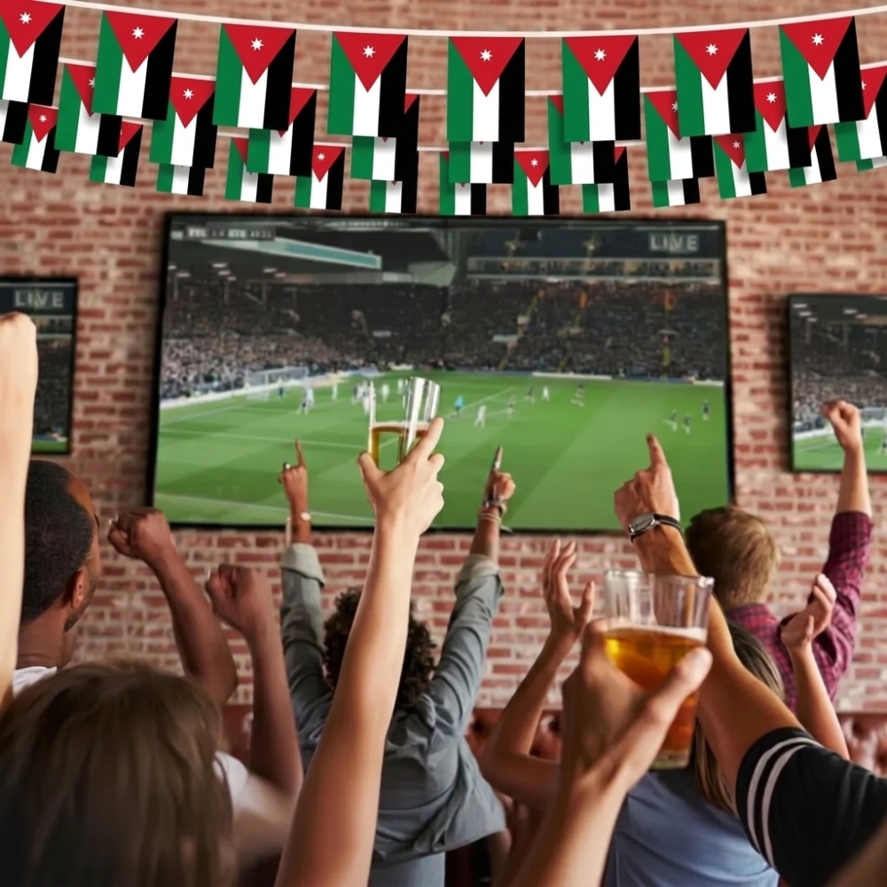 Official FIFA 2026 Jordan Flag Banner