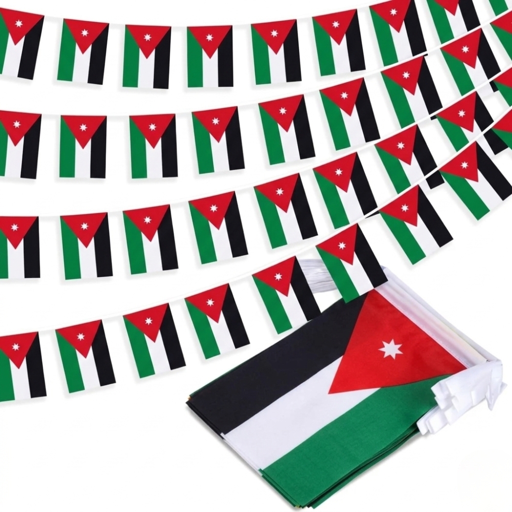 Official FIFA 2026 Jordan Flag Banner