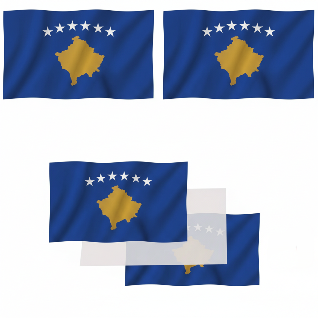 Official FIFA 2026 Kosovo Flag
