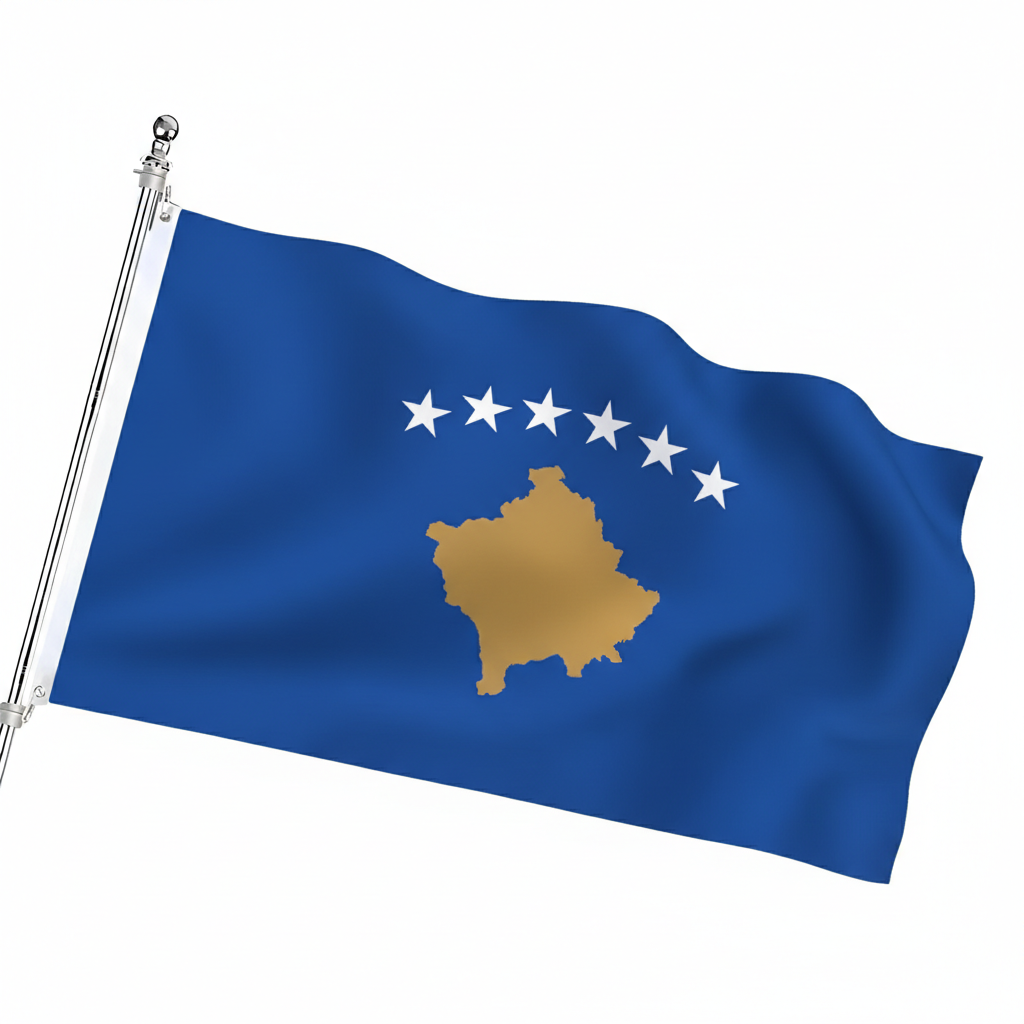 Official FIFA 2026 Kosovo Flag