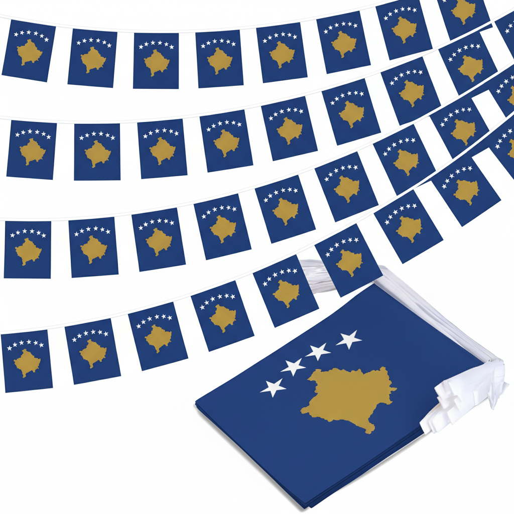 Official FIFA 2026 Kosovo Flag Banner