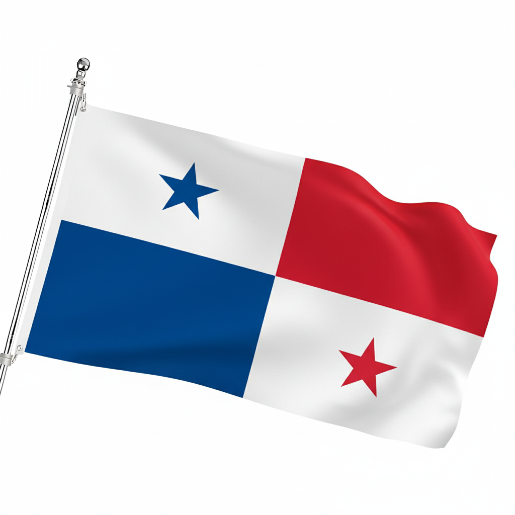Official FIFA 2026 Panama Flag