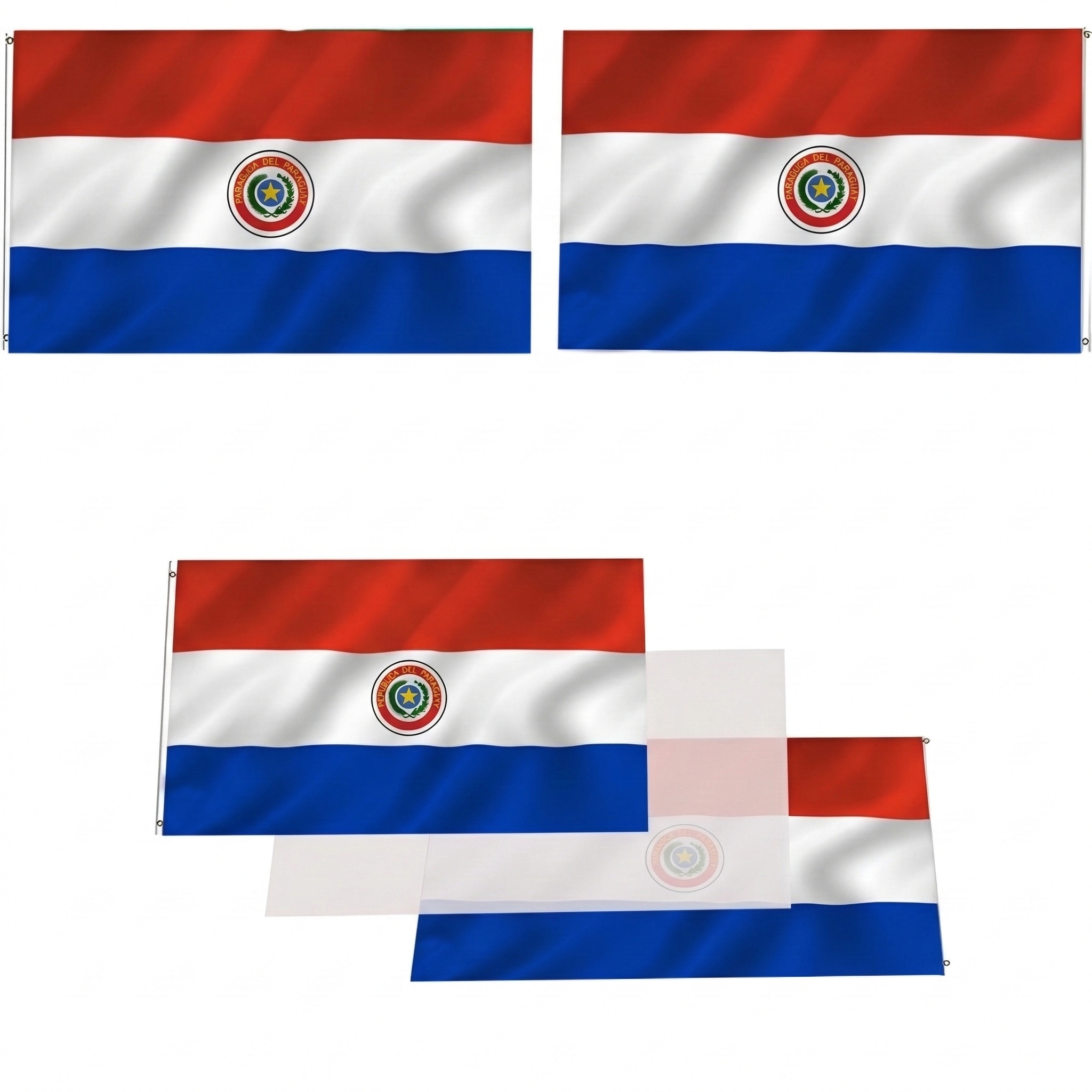 Official FIFA 2026 Paraguay Flag