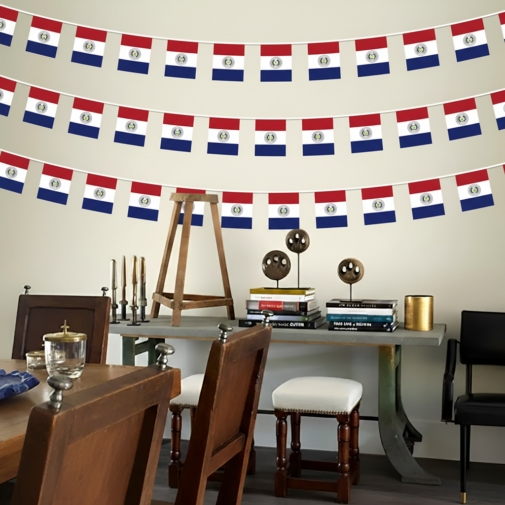 Official FIFA 2026 Paraguay Flag Banner