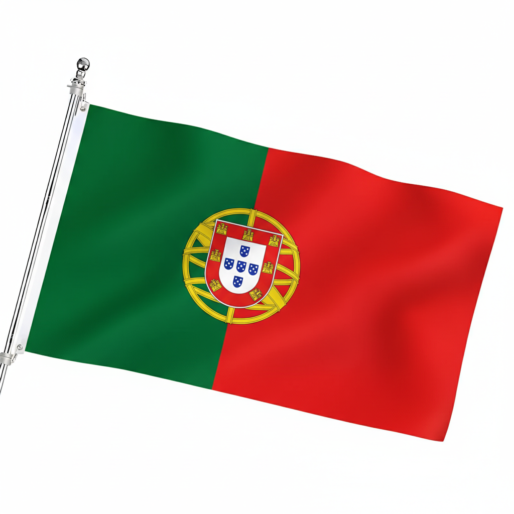 Official FIFA 2026 Portugal Flag