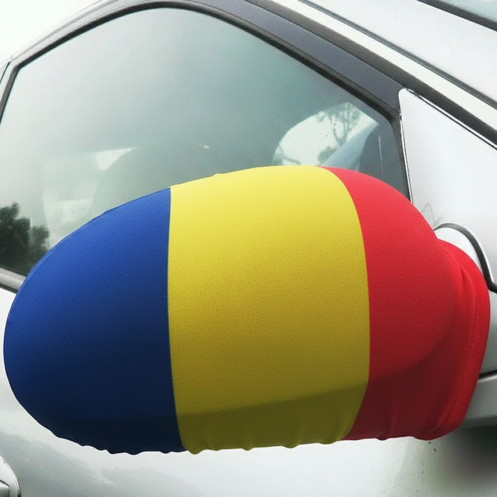 Official FIFA 2026 Romania Car Mirror Flag