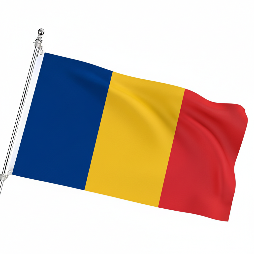 Official FIFA 2026 Romania Flag