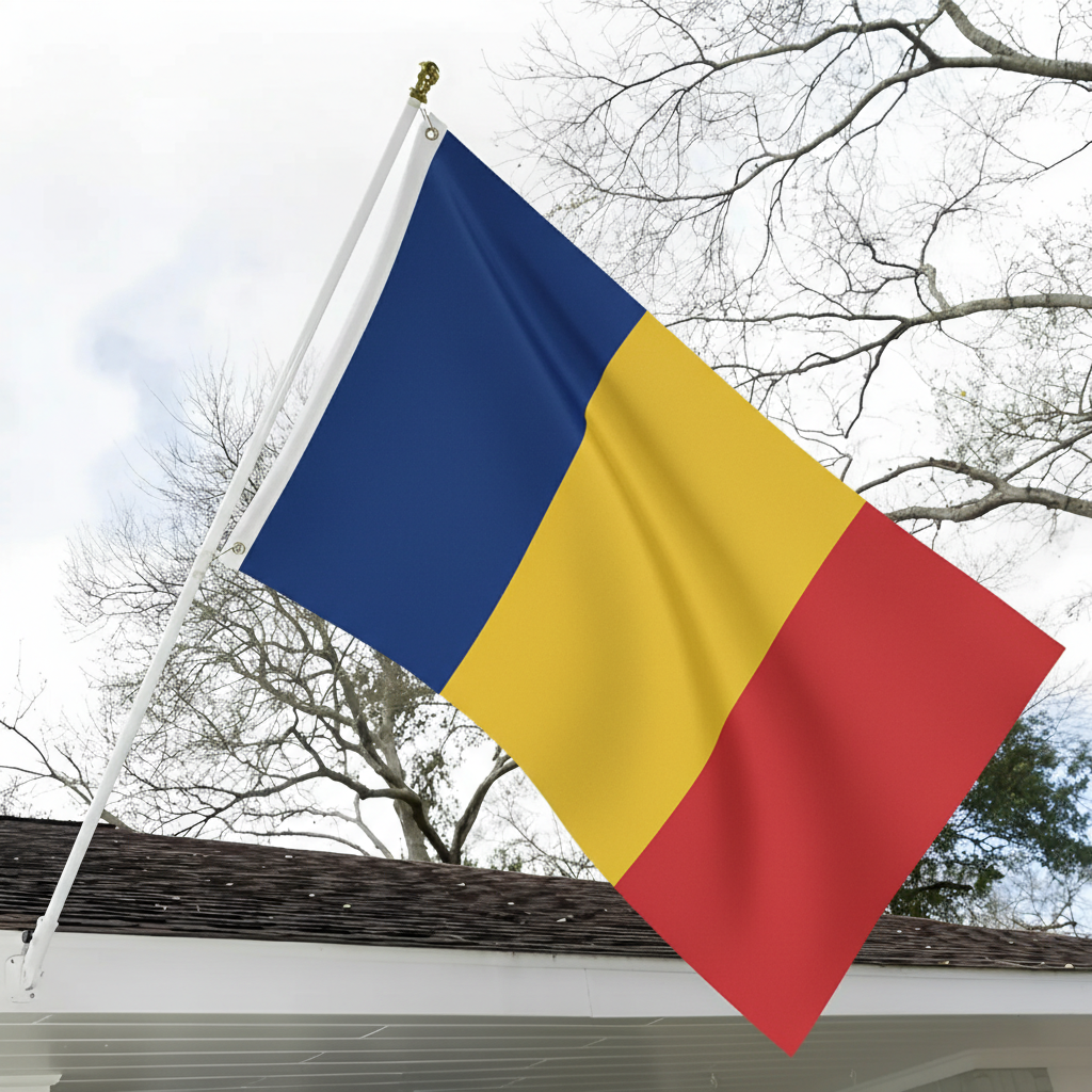 Official FIFA 2026 Romania Flag