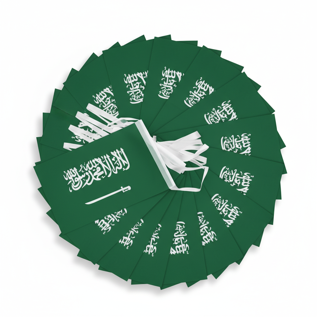 Official FIFA 2026 Saudi Arabia Flag Banner