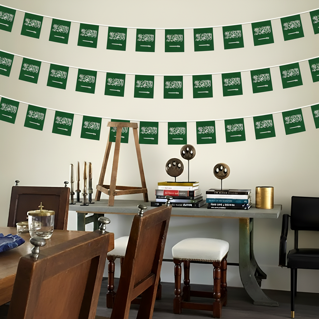 Official FIFA 2026 Saudi Arabia Flag Banner