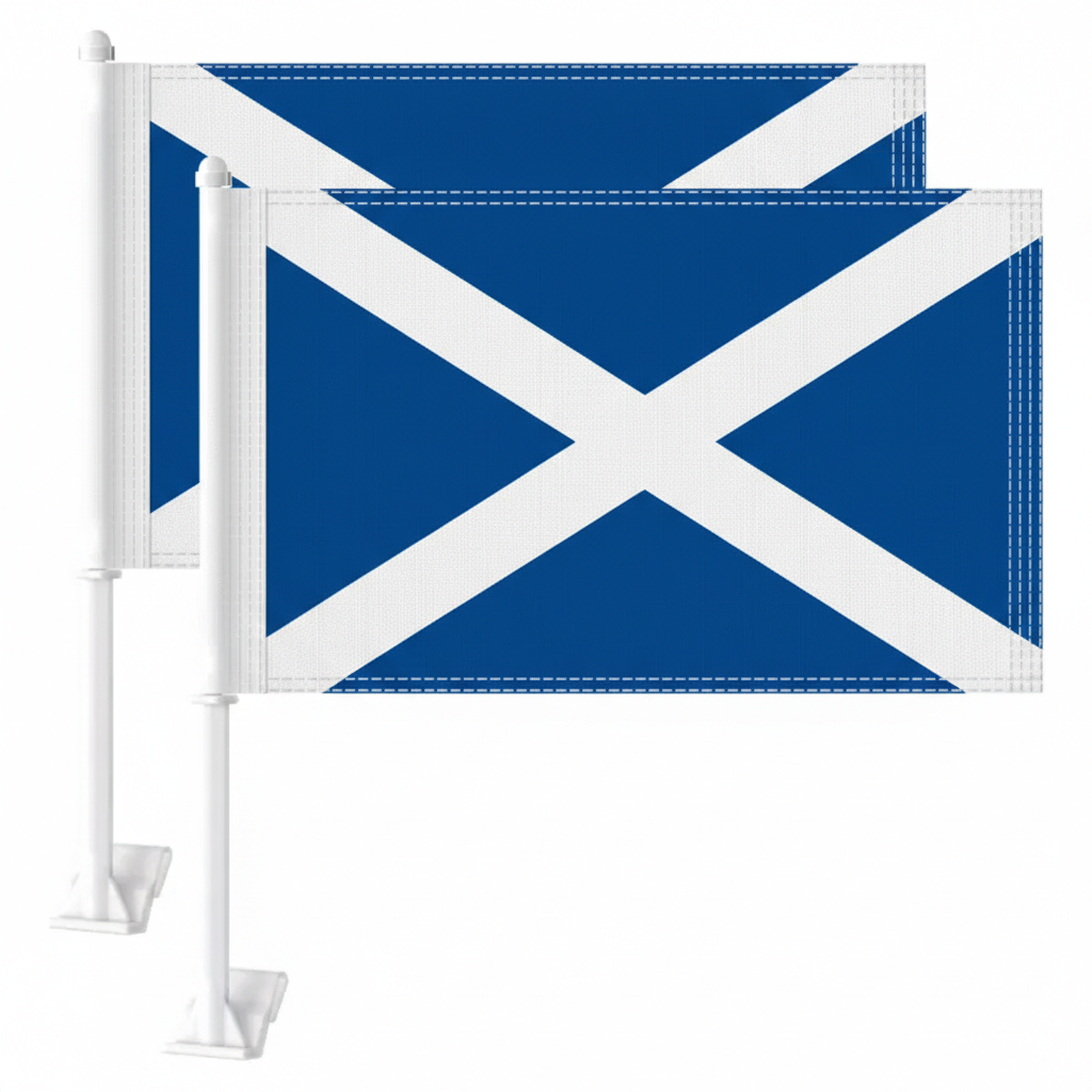 Official FIFA 2026 Scotland Car Flag
