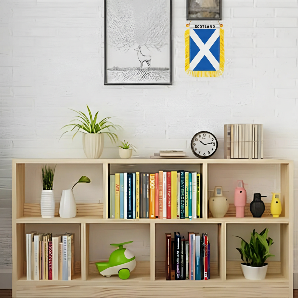 Official FIFA 2026 Scotland Car Window Mini Decorative Flag