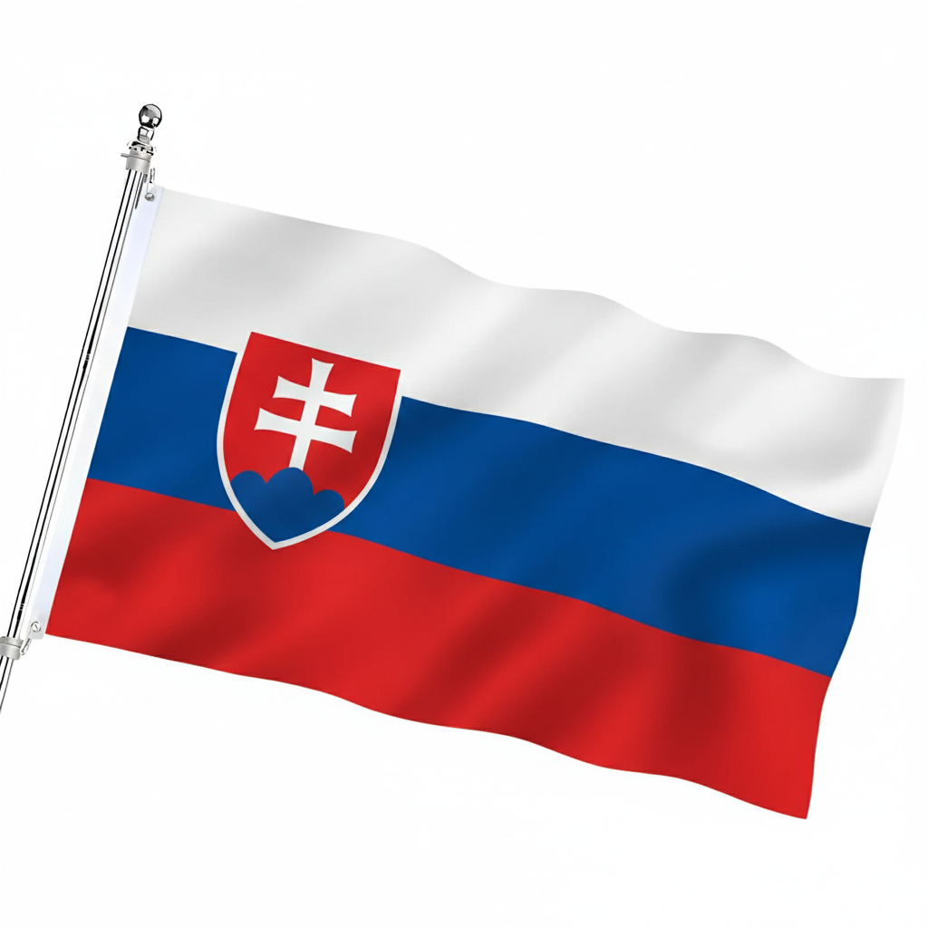 Official FIFA 2026 Slovakia Flag