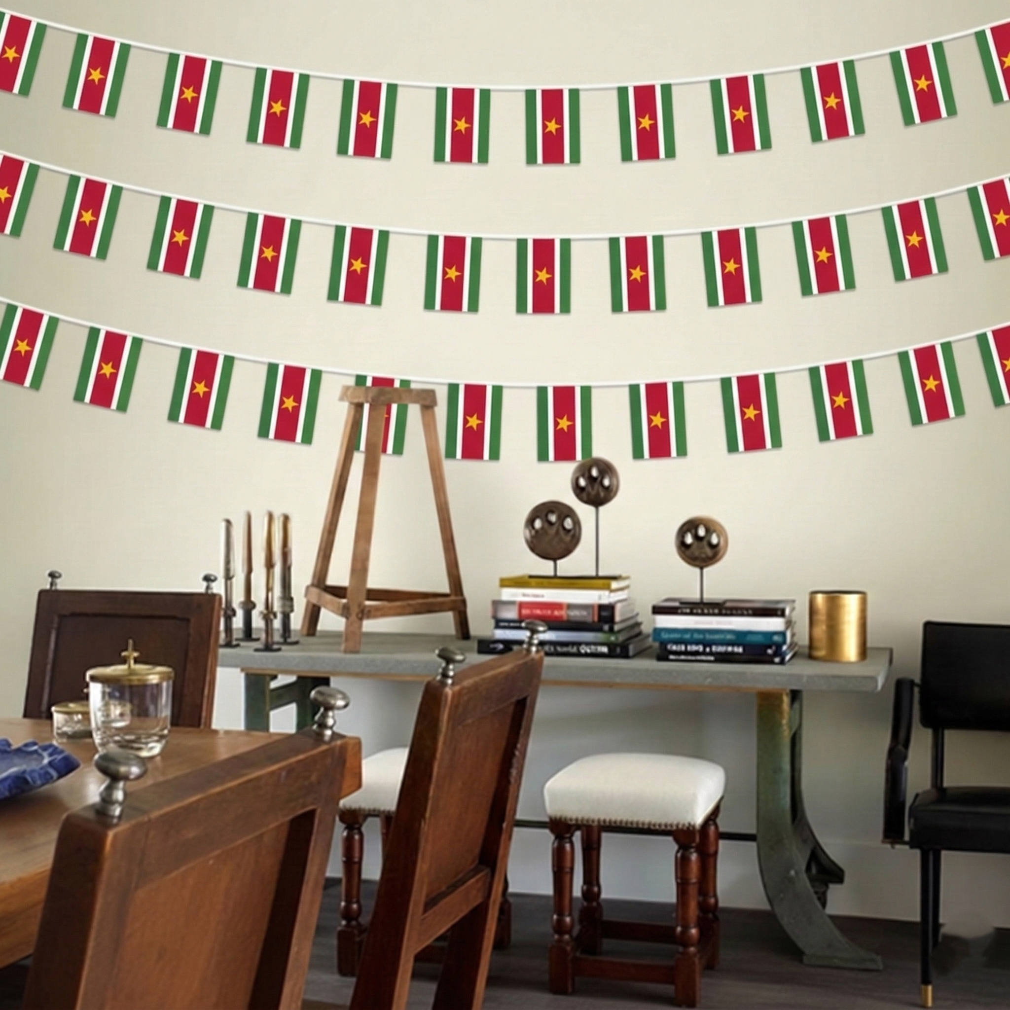 Official FIFA 2026 Suriname Flag Banner