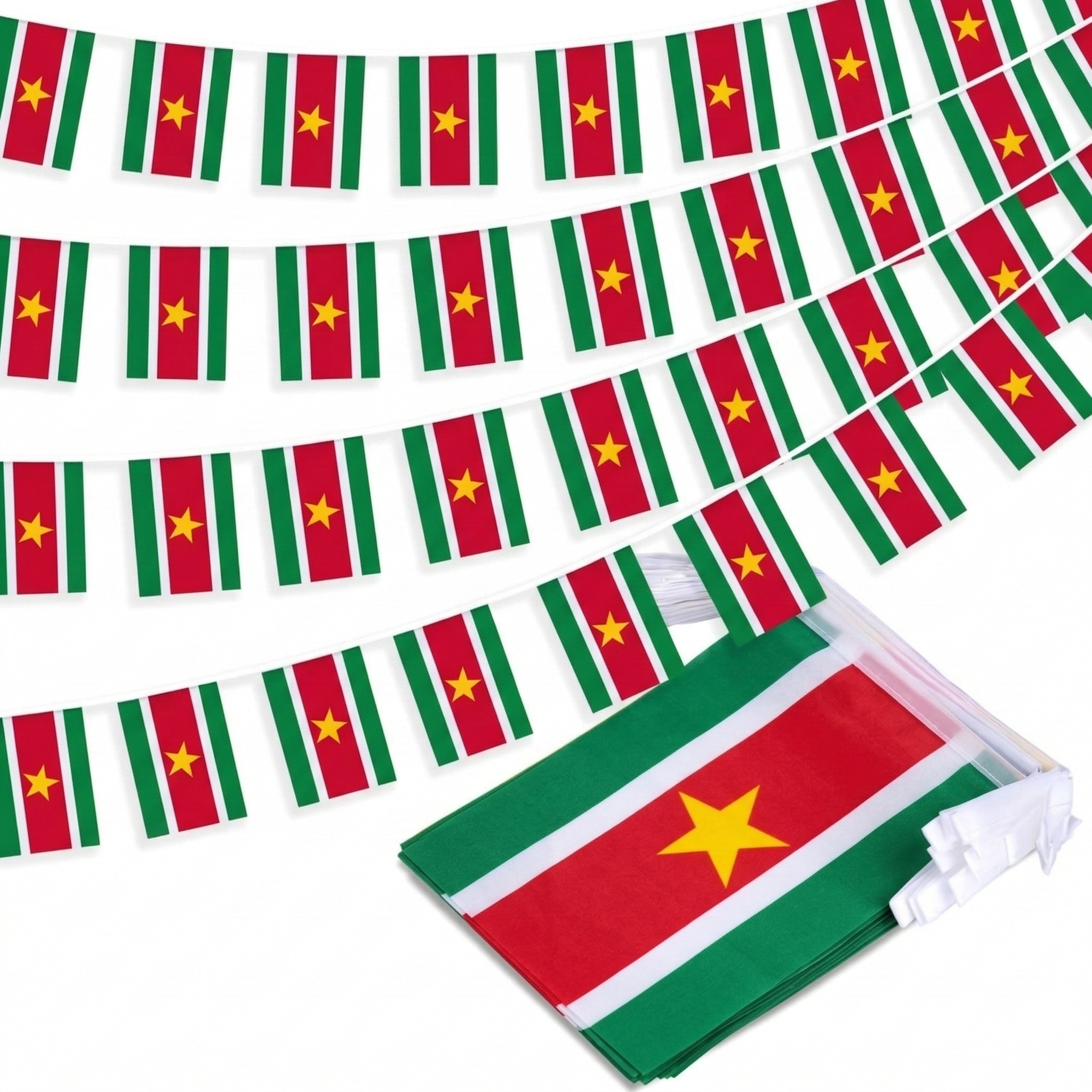 Official FIFA 2026 Suriname Flag Banner
