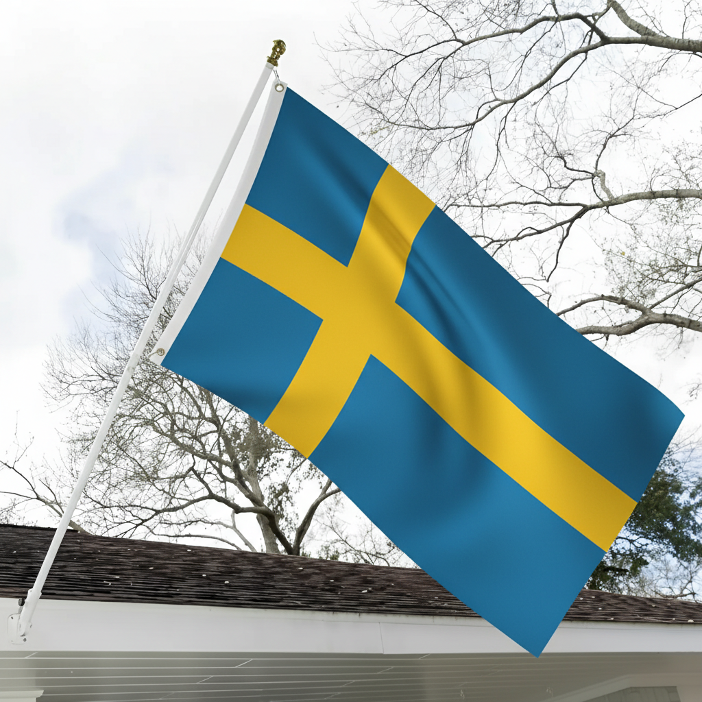 Official FIFA 2026 Sweden Flag
