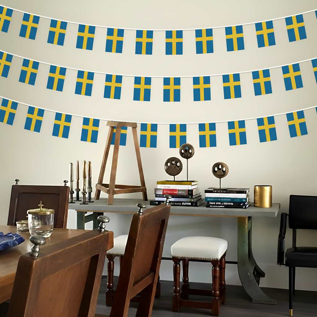 Official FIFA 2026 Sweden Flag Banner