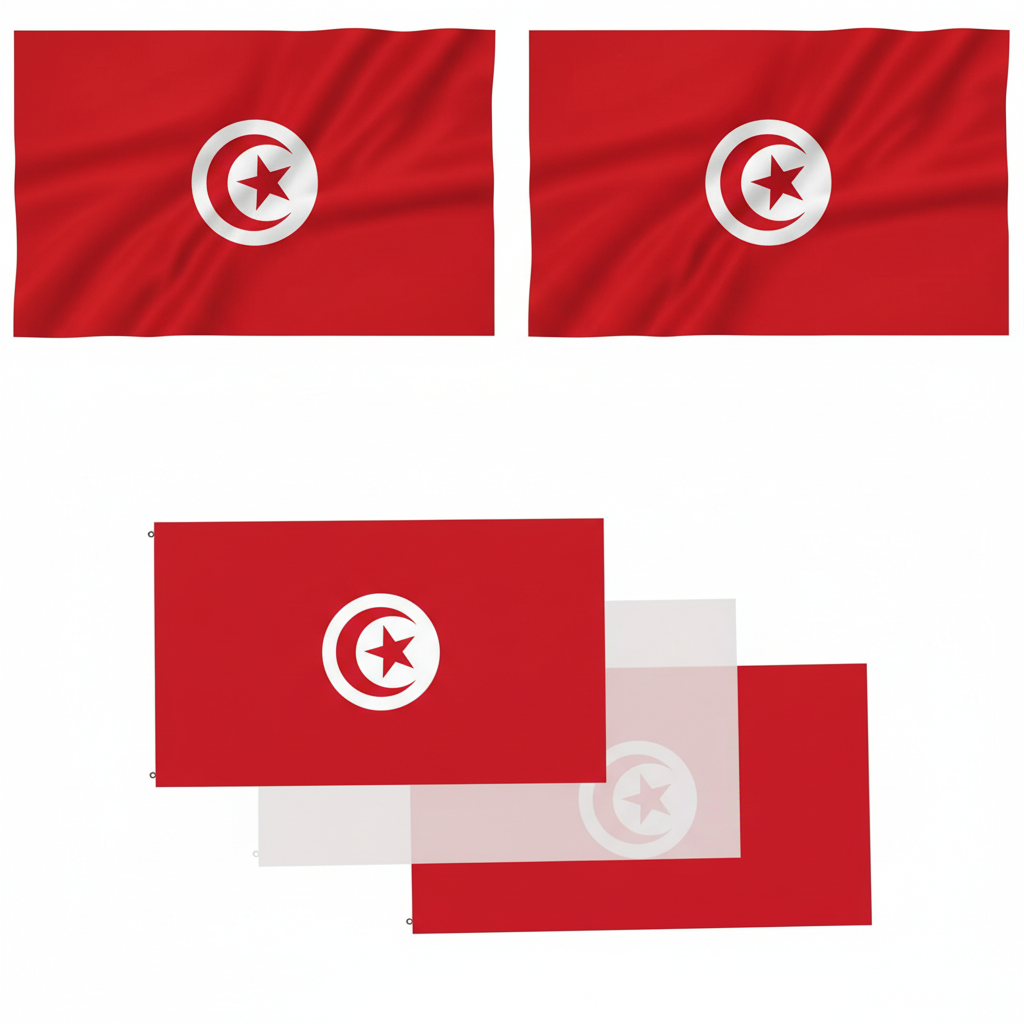 Official FIFA 2026 Tunisia Flag