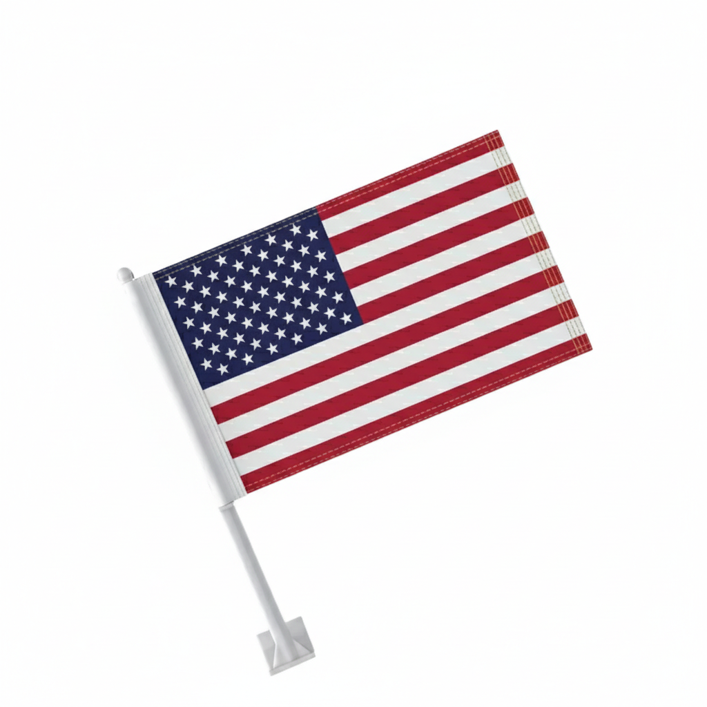 Official FIFA 2026 United States Car Flag