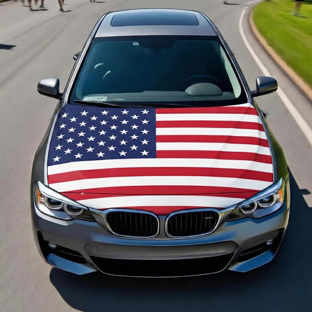 Official FIFA 2026 United States Flag Car Hood Cover