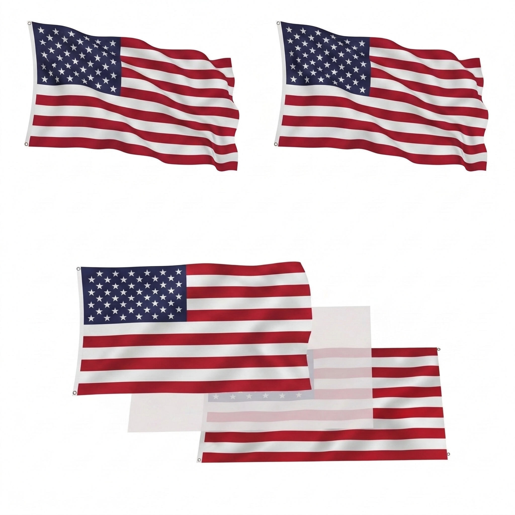 Official FIFA 2026 United States Flag flying on outdoor flagpole