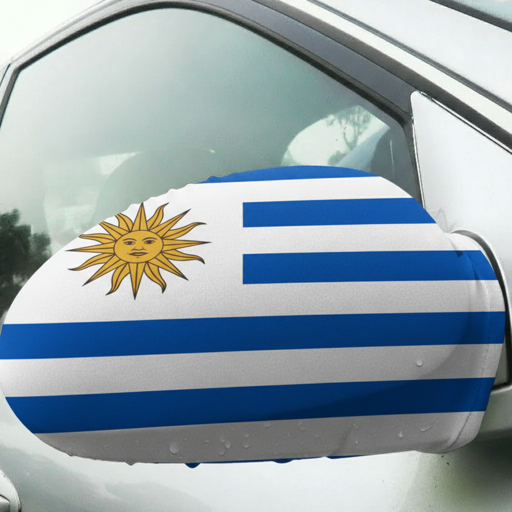 Official FIFA 2026 Uruguay Car Mirror Flag