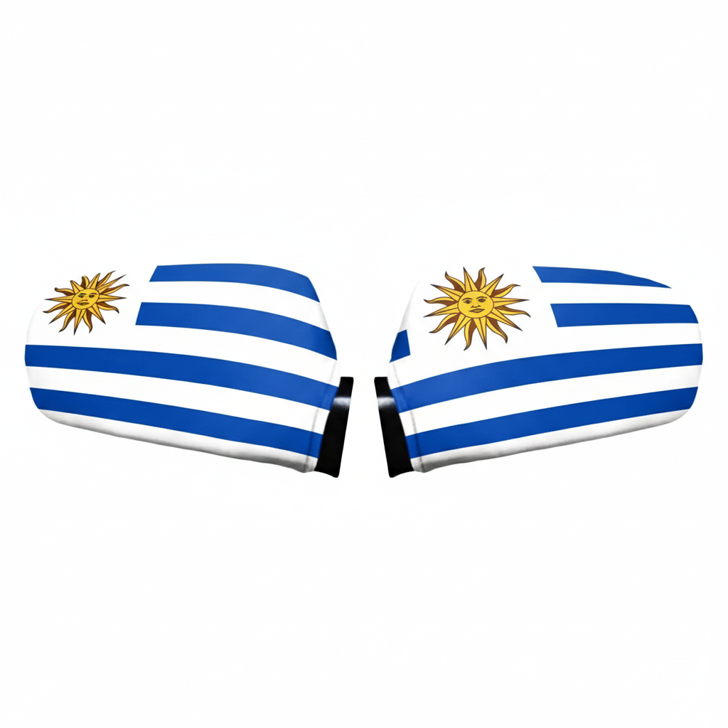 Official FIFA 2026 Uruguay Car Mirror Flag