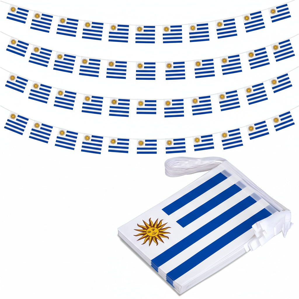 Official FIFA 2026 Uruguay Flag Banner