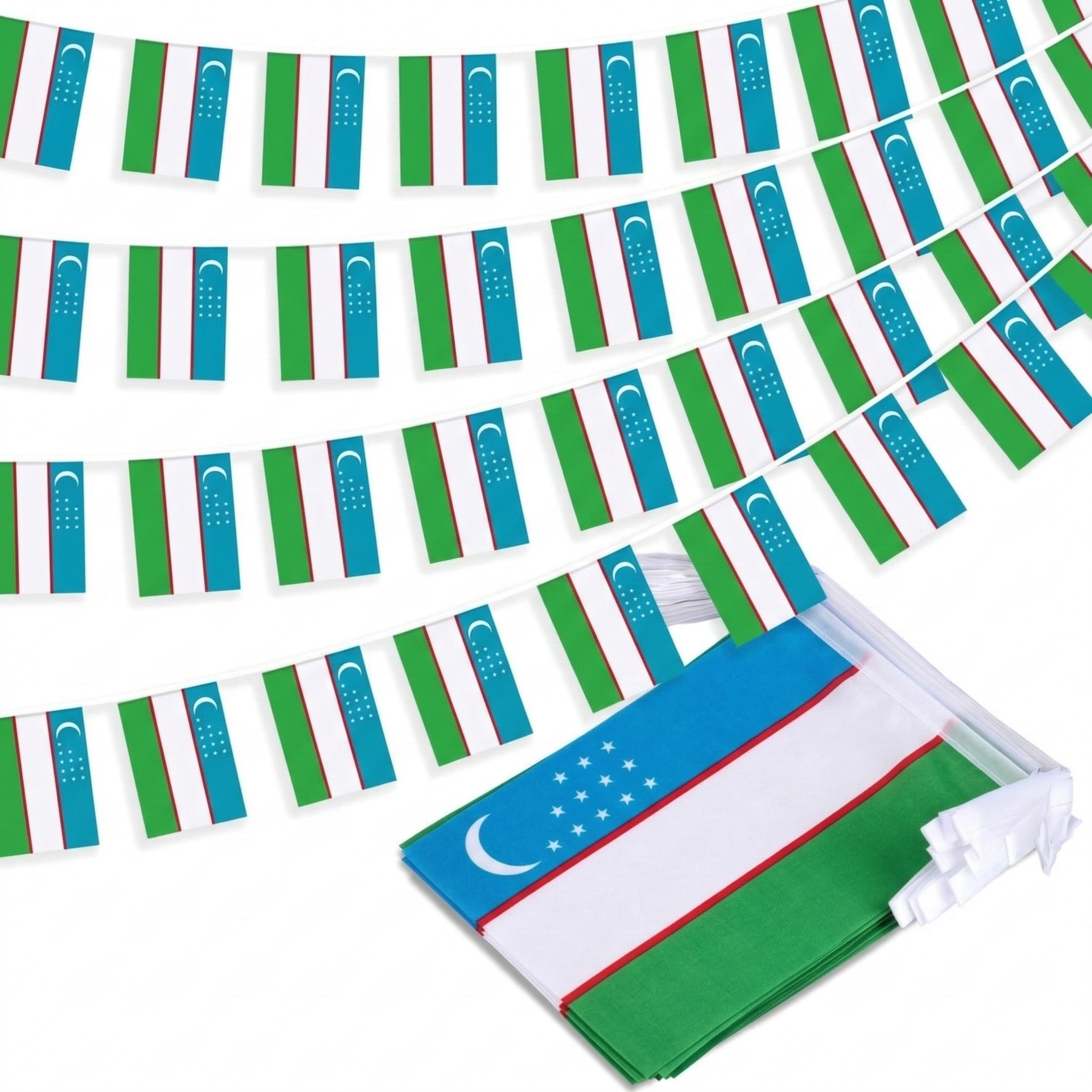 Official FIFA 2026 Uzbekistan Flag Banner