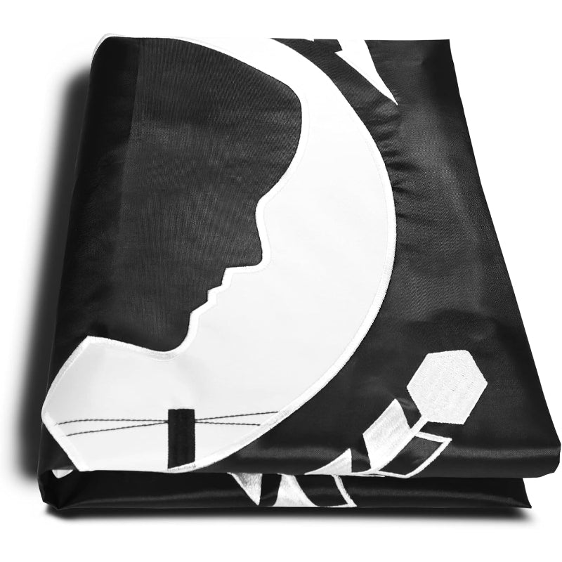 Pack Of 2 Double Sided Printed 3 Ply Flag-Globe Flags