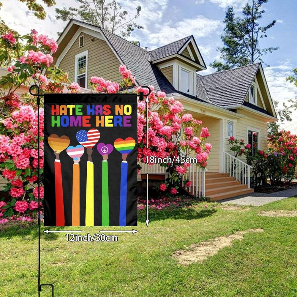 Rainbow Pride Garden Flag-Globe Flags