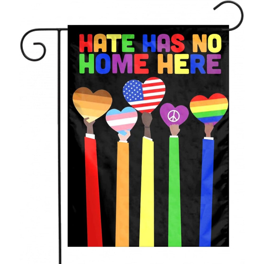 Rainbow Pride Garden Flag-Globe Flags