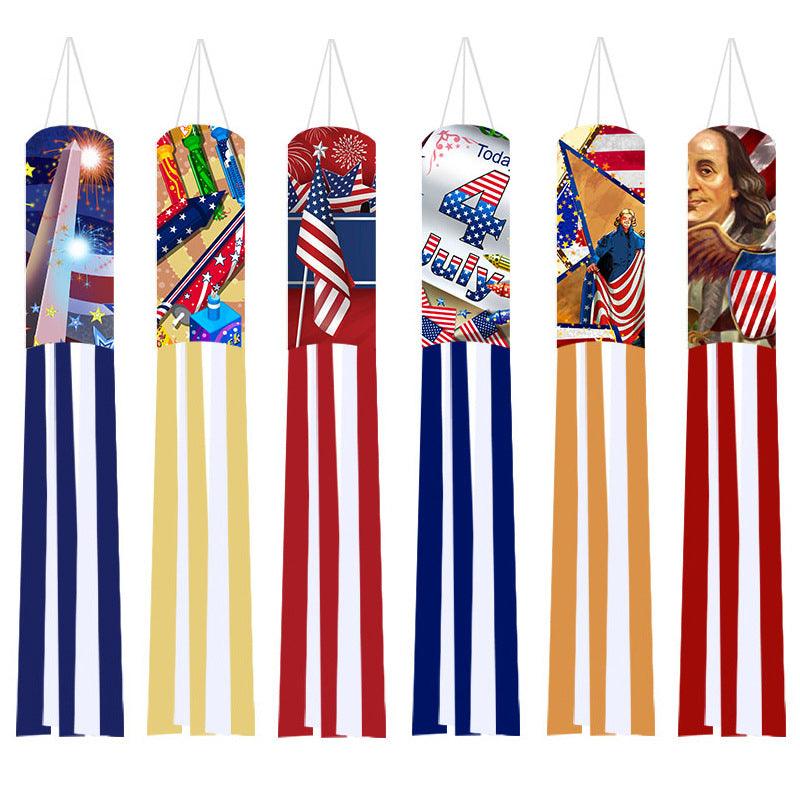 US Stripes Wind Socks – Durable Patriotic Flag for Outdoors-Globe Flags