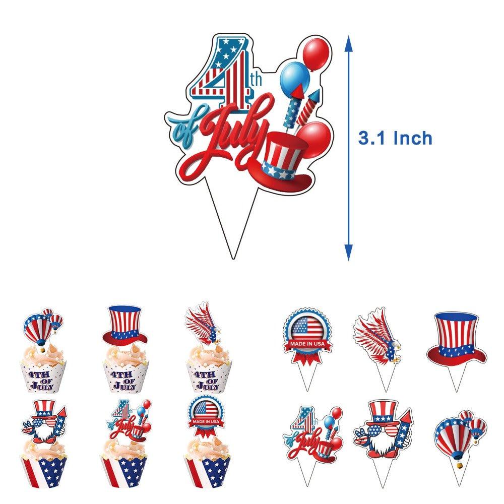 4th Of July Celebrations Set For Indoor And Outdoor Display Kit-Globe Flags