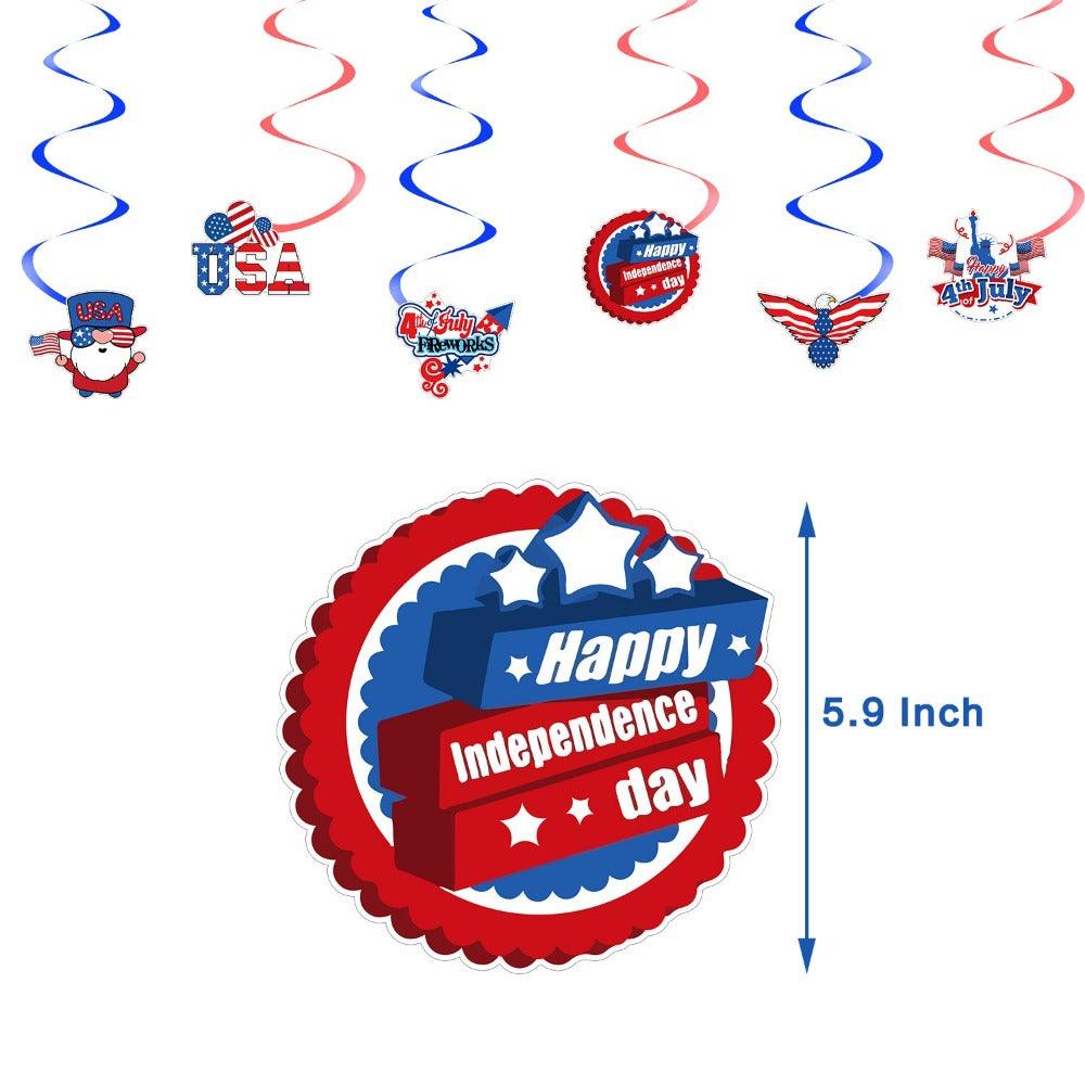 4th Of July Celebrations Set For Indoor And Outdoor Display Kit-Globe Flags