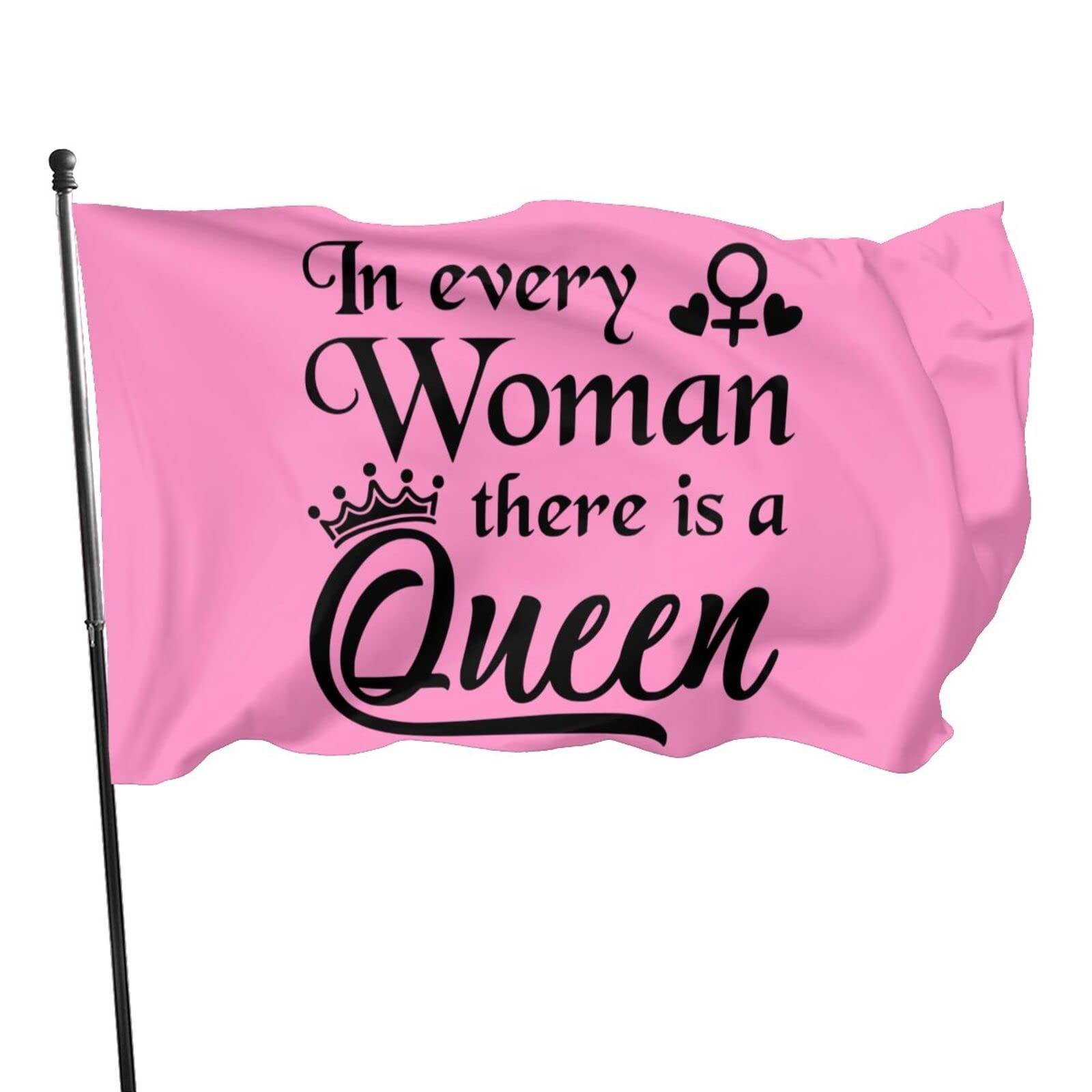 Woman Queen Pride Flag – Bold, Feminine, Empowering Banner-Globe Flags