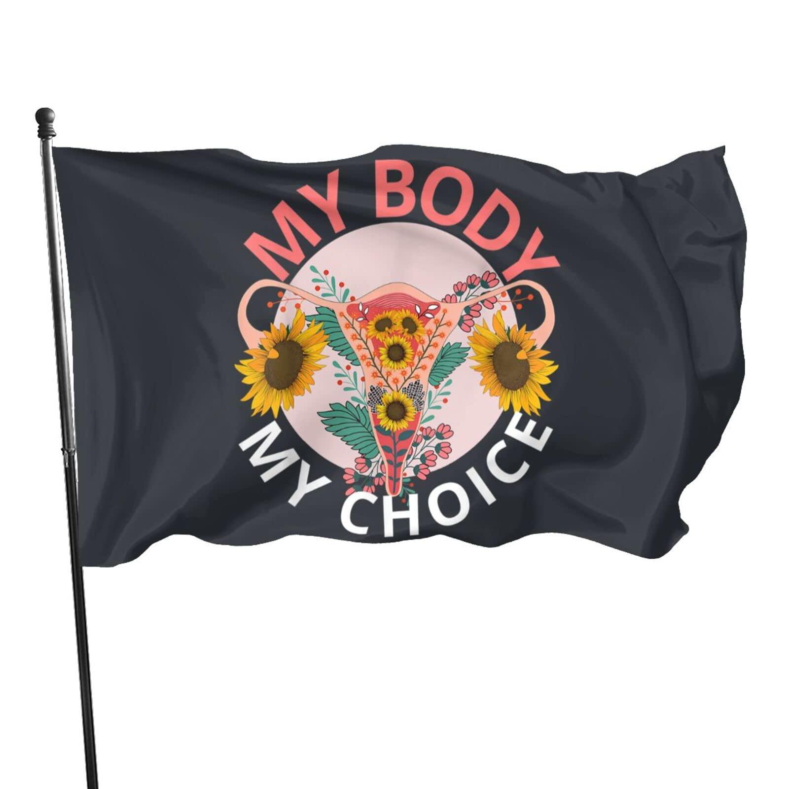 My Choice Flag A Symbol Of Rights Voice And Visibility-Globe Flags