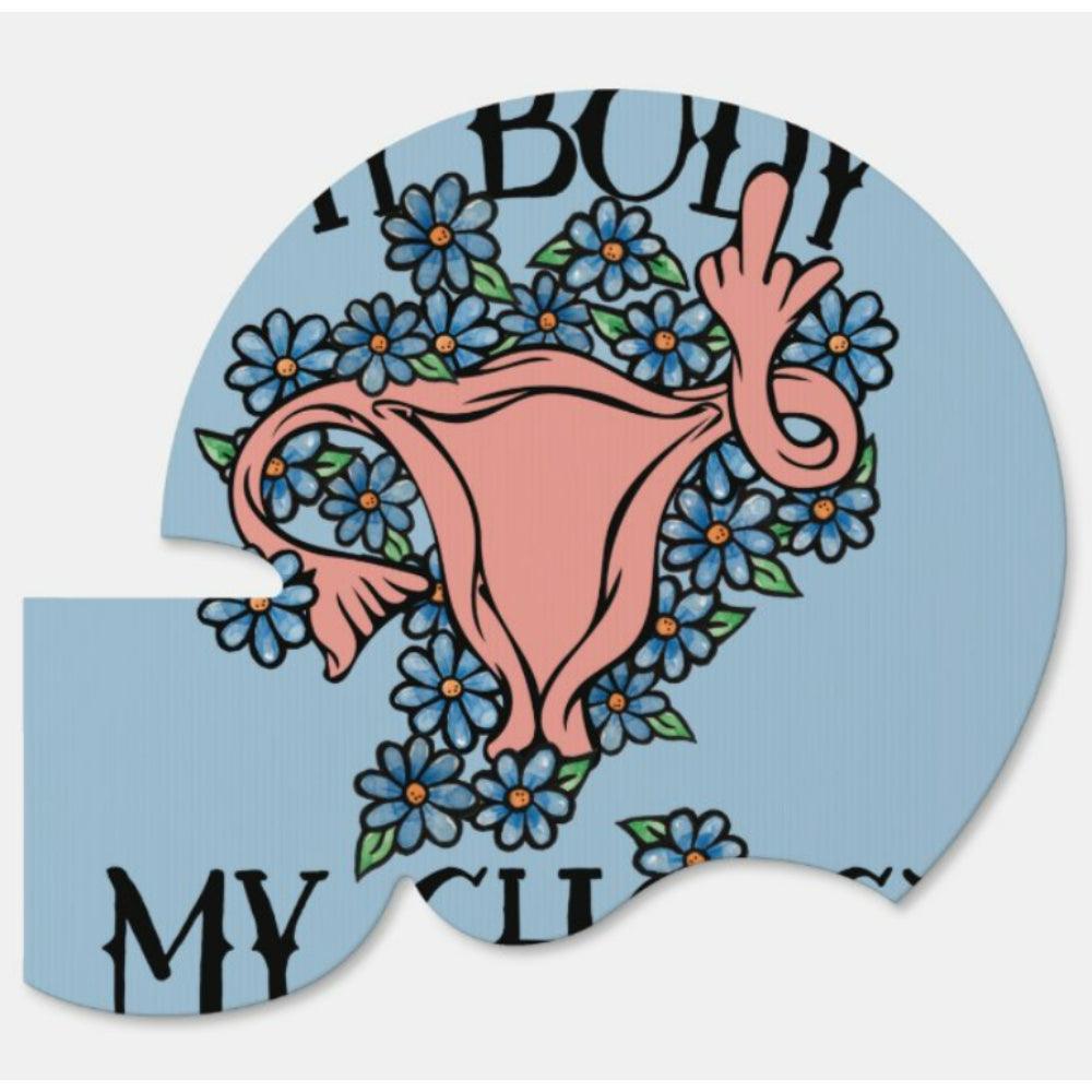 Feminist My Body Flag A Strong Visual Statement For Rights-Globe Flags