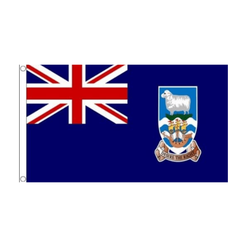 Falkland Islands Polyester Flag-Globe Flags